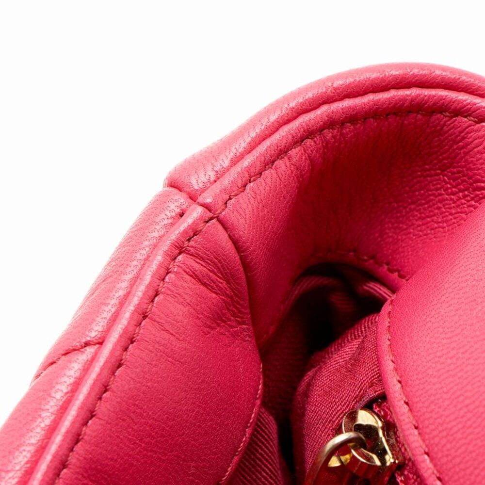 Chanel Lambskin 19 Medium Flap Shoulder Bag - Picture 12 of 12